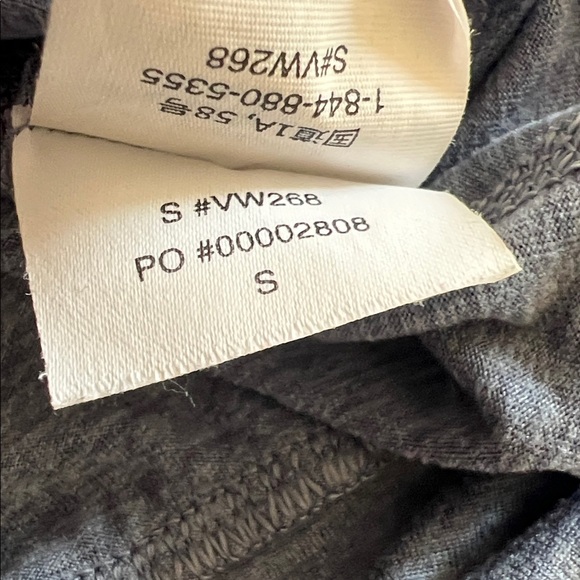 Vuori Women's Halo Performance Hoodie Zip Up Size Small Blue Heathered - Picture 7 of 8